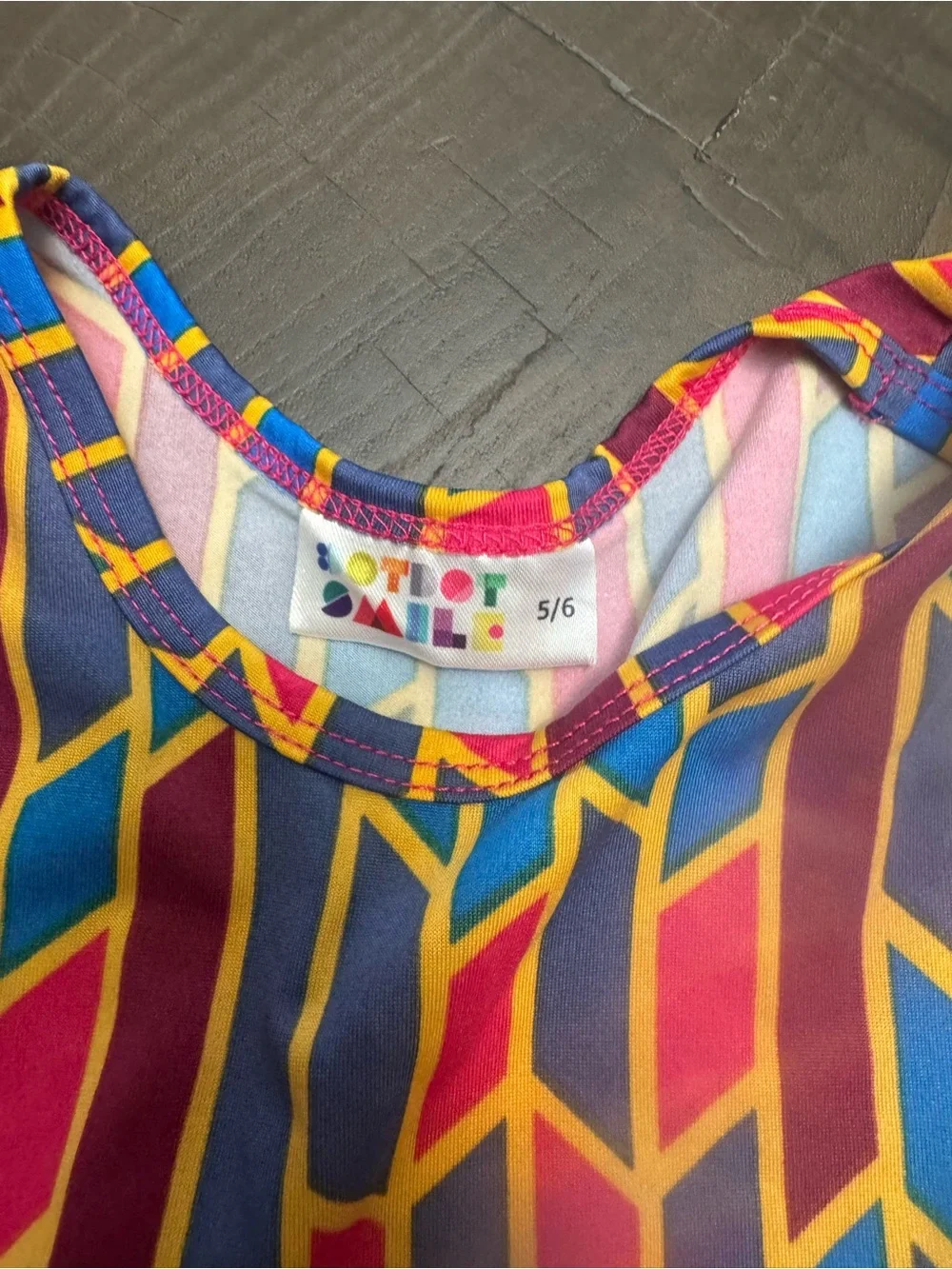 Dot Dot Smile Brand Kids colorful maxi dress